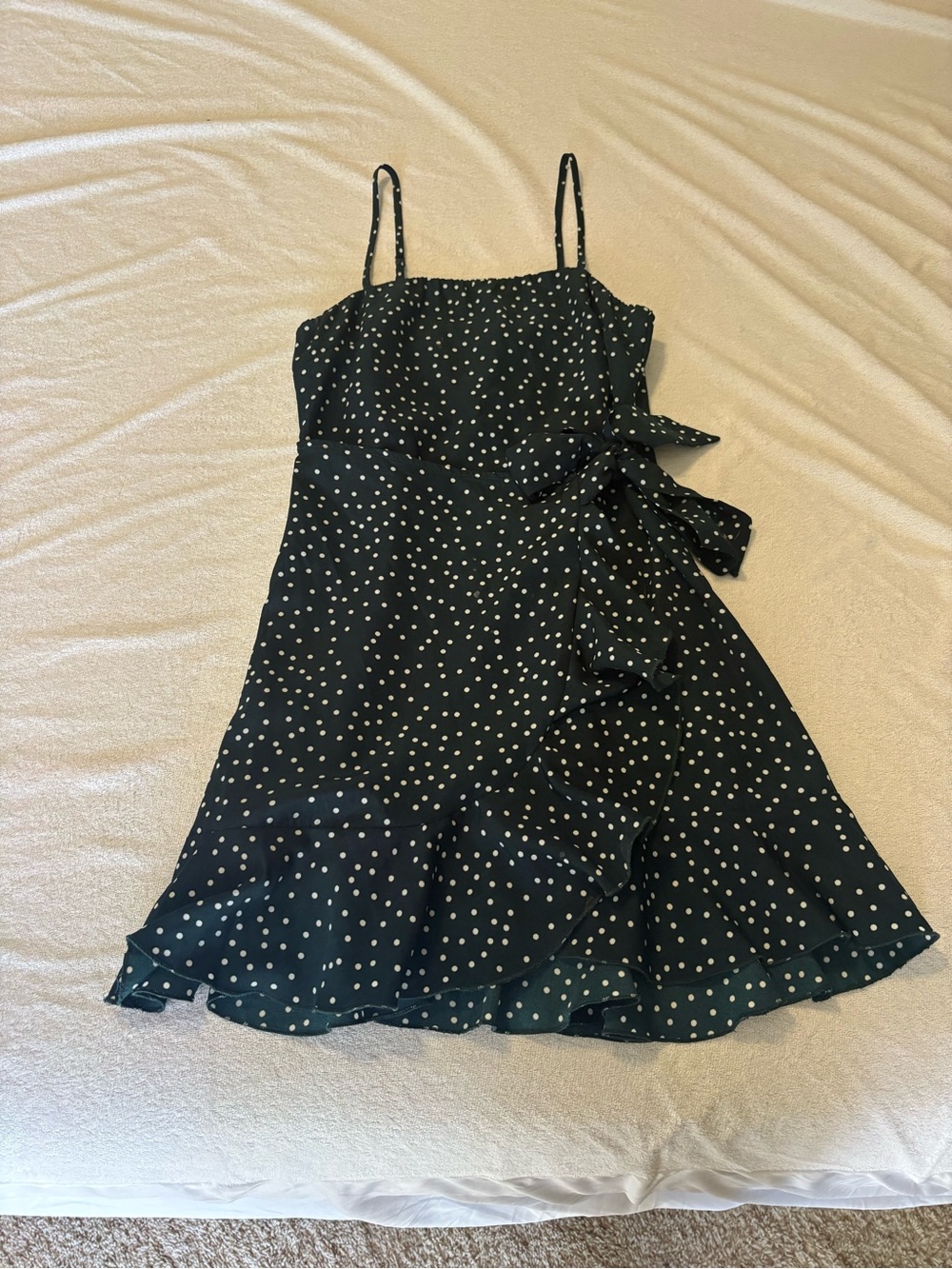 Princess Polly Polka Dot Wrap Dress